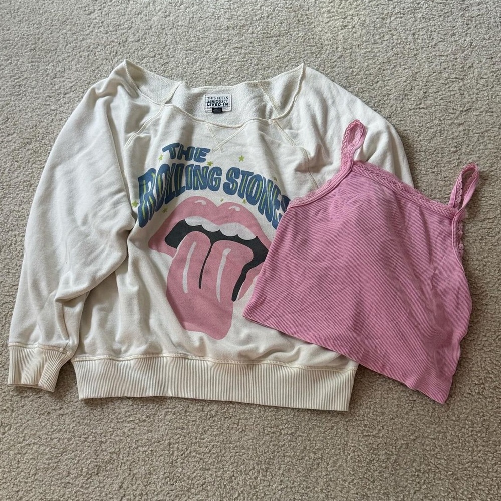 american eagle matching top sweatshirt set